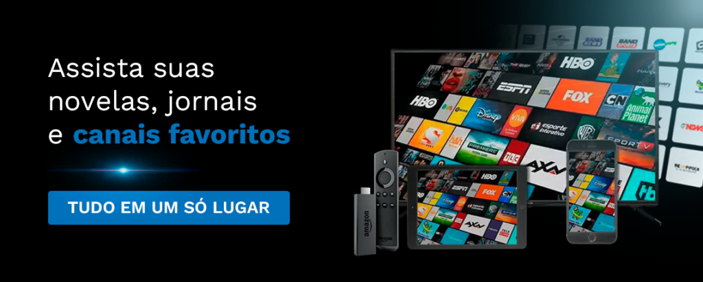 Televisão-exibindo-diversos-canais-de-IPTV-abertos